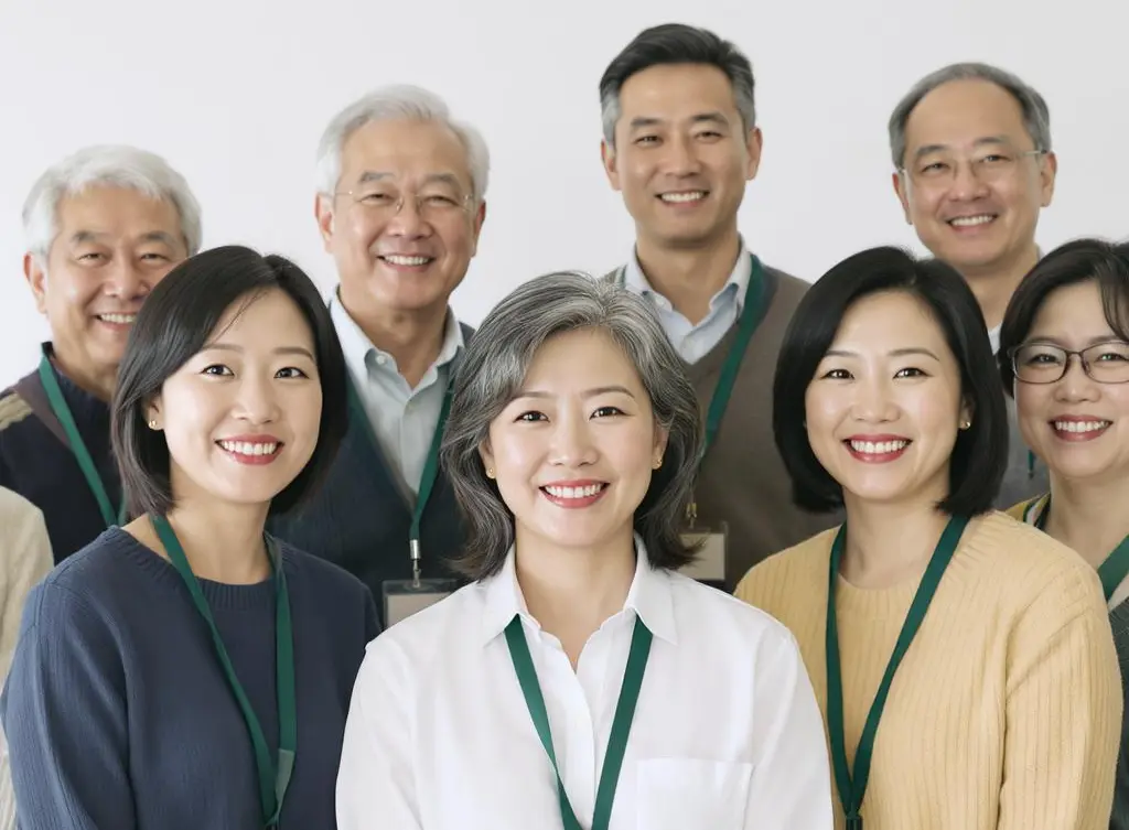 동행 매니저 단체 사진